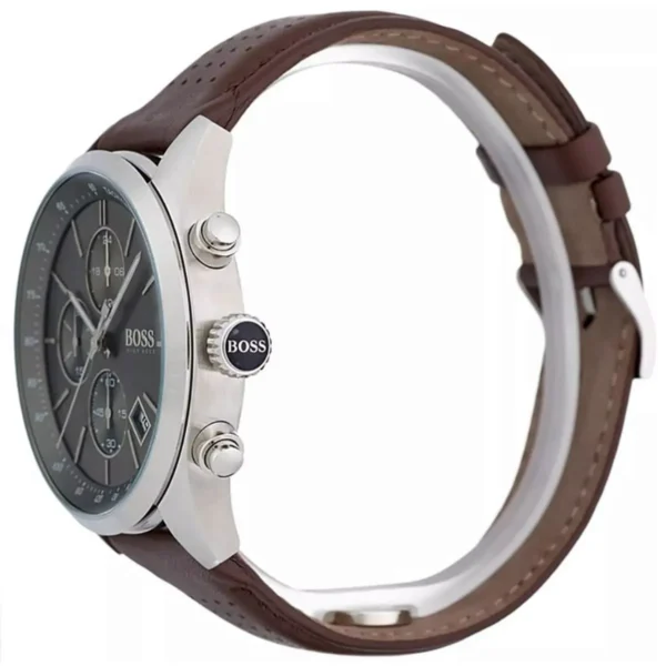 Męski zegarek Hugo Boss Chronograph 1513476 z kopertą ze stali nierdzewnej o średnicy 44mm – zdjęcie 2