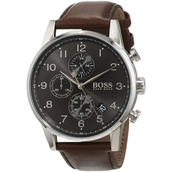 Męski zegarek Hugo Boss Chronograph 1513494 z kopertą ze stali nierdzewnej o średnicy 44mm – zdjęcie 2
