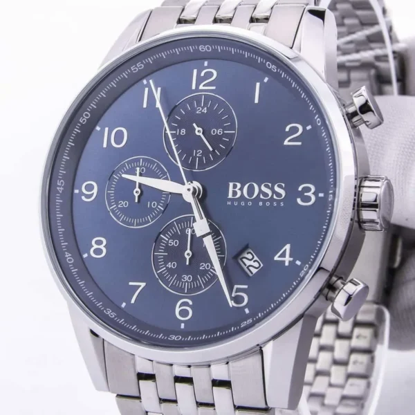 Męski zegarek Hugo Boss Chronograph 1513498 z kopertą ze stali nierdzewnej o średnicy 44mm – zdjęcie 2