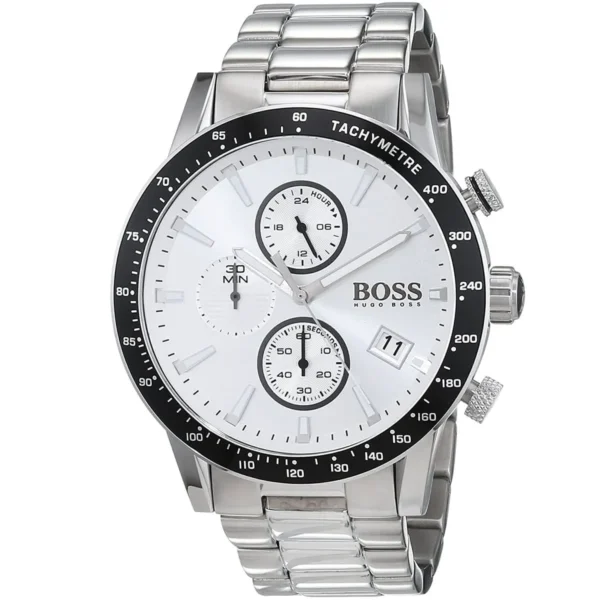 Męski zegarek Hugo Boss Rafale 1513511 z kopertą ze stali nierdzewnej o średnicy 45mm – zdjęcie 2