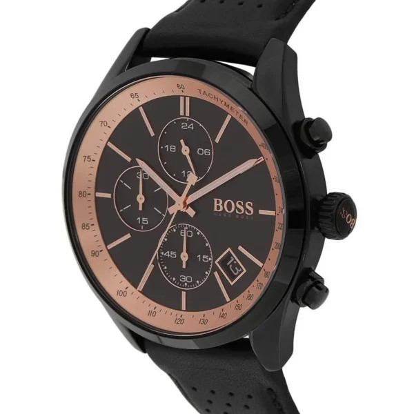 Męski zegarek Hugo Boss Grand Prix 1513550 z kopertą ze stali nierdzewnej o średnicy 44mm – zdjęcie 4