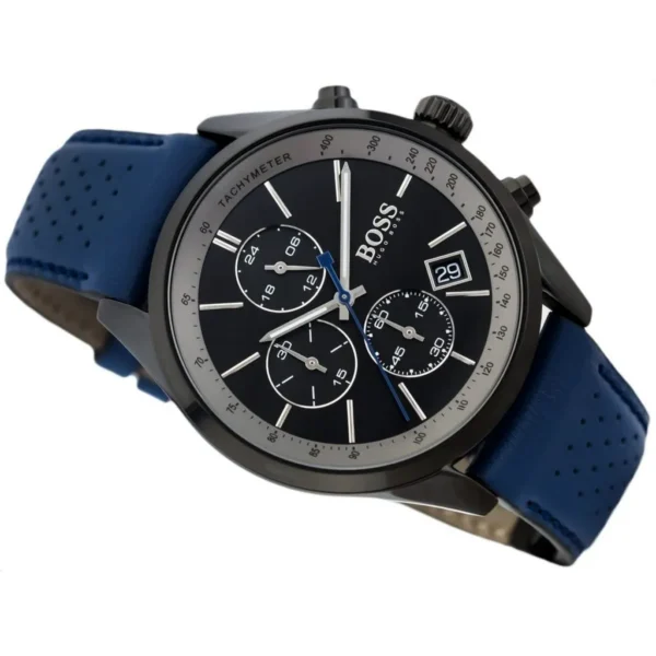 Męski zegarek Hugo Boss 1513563 z kopertą z czarnej stali nierdzewnej o średnicy 44mm – zdjęcie 3