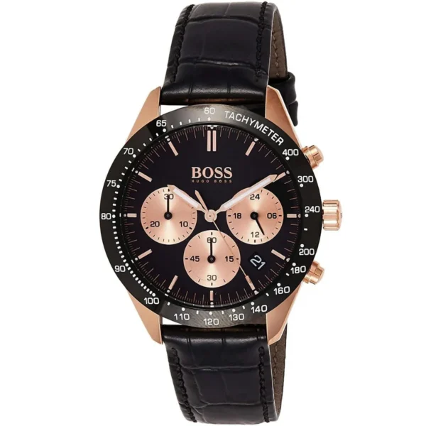 Męski zegarek Hugo Boss 1513580 z kopertą ze stali nierdzewnej w kolorze czarnym o średnicy 42mm – zdjęcie 2
