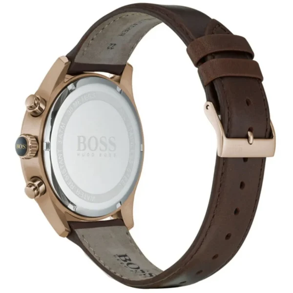 Męski zegarek Hugo Boss Talent 1513604 z kopertą ze stali w odcieniu różowego złota o średnicy 44mm – zdjęcie 3