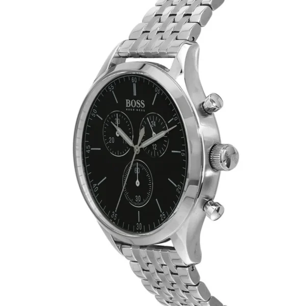 Męski zegarek Hugo Boss Companion 1513652 ze stalową kopertą o średnicy 43mm – zdjęcie 3