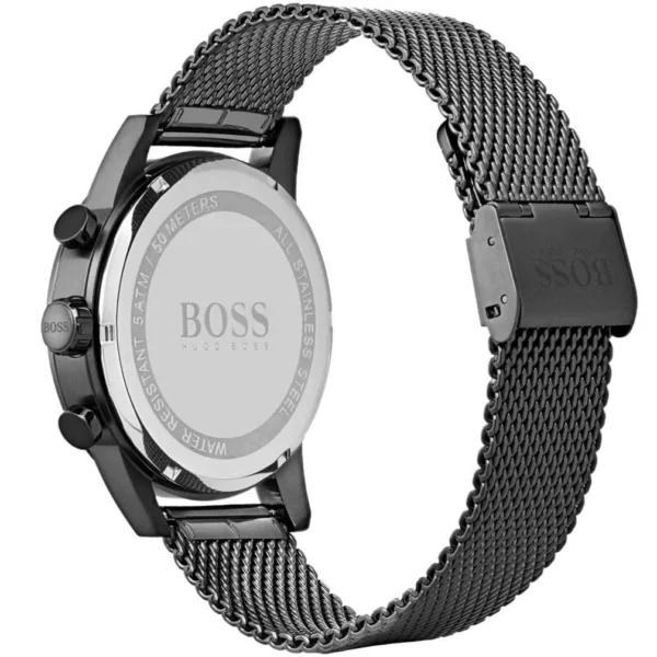 Męski zegarek Hugo Boss Navigator 1513674 ze stalową kopertą o średnicy 44mm – zdjęcie 3
