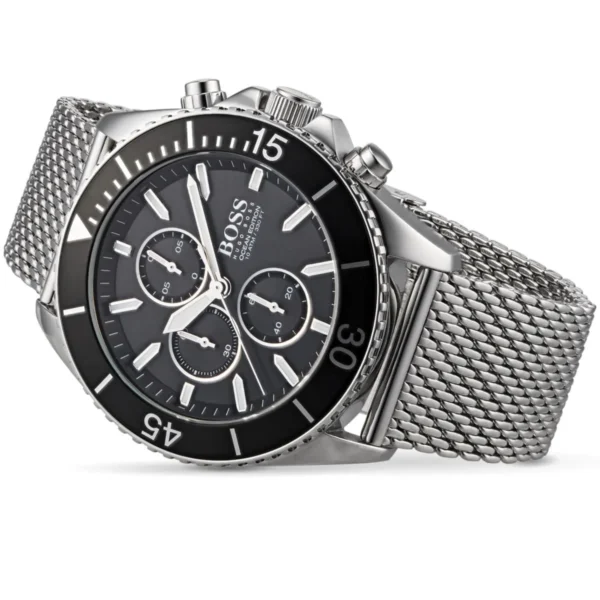 Męski zegarek Hugo Boss Ocean Edition 1513701 ze stalową kopertą o średnicy 48mm – zdjęcie 2
