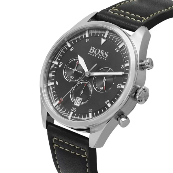 Męski zegarek Hugo Boss Pioneer 1513708 ze stalową kopertą o średnicy 44mm – zdjęcie 4