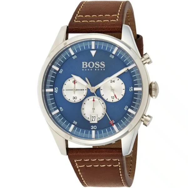 Męski zegarek Hugo Boss Pioneer 1513709 ze stalową kopertą o średnicy 44mm – zdjęcie 2