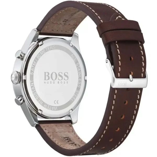 Męski zegarek Hugo Boss Pioneer 1513709 ze stalową kopertą o średnicy 44mm – zdjęcie 3