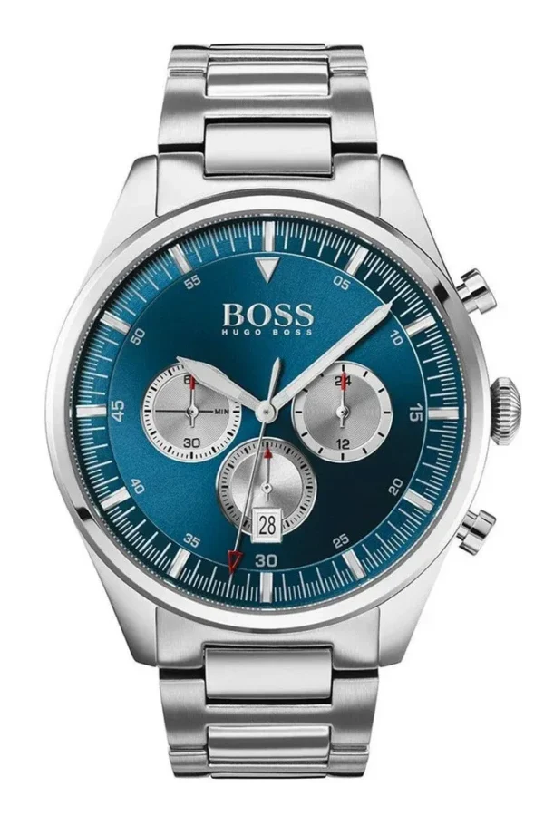 Męski zegarek Hugo Boss Pioneer 1513713 ze stalową kopertą o średnicy 44mm – zdjęcie 2