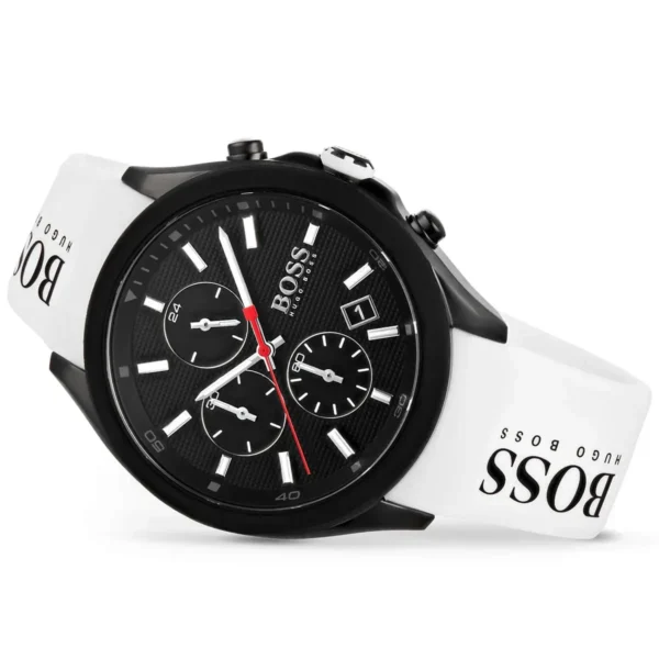 Męski zegarek Hugo Boss Velocity 1513718 ze stalową kopertą o średnicy 44mm – zdjęcie 2