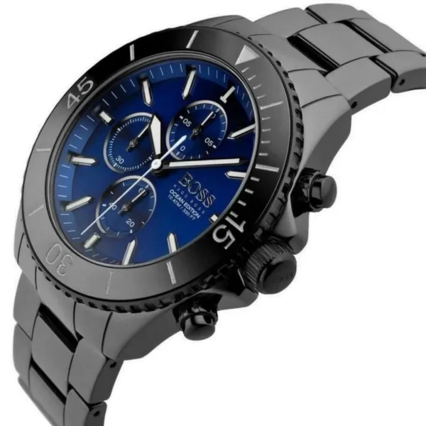 Męski zegarek Hugo Boss Ocean Edition 1513743 ze stalową kopertą o średnicy 48mm – zdjęcie 2