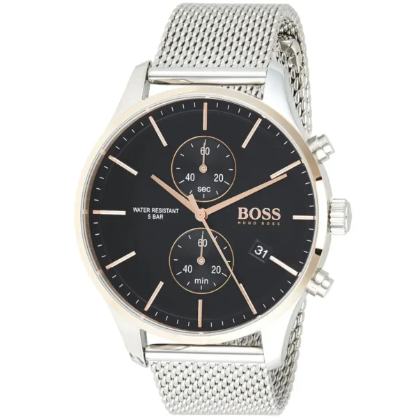 Męski zegarek Hugo Boss 1513805 ze stalową kopertą o średnicy 42mm – zdjęcie 2