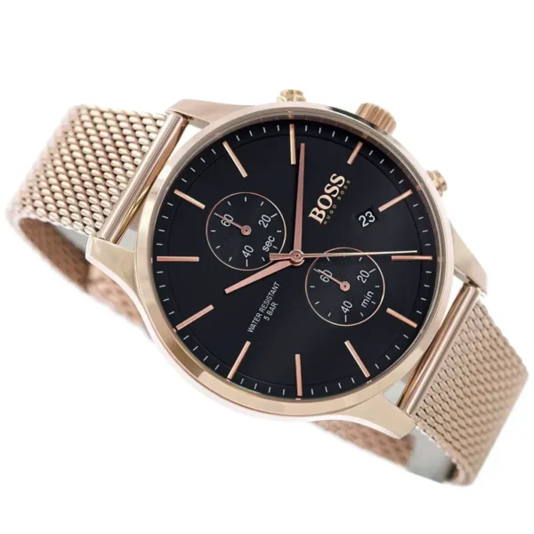 Męski zegarek Hugo Boss 1513806 ze stalową kopertą o średnicy 42mm – zdjęcie 4