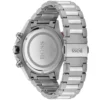 Męski zegarek Hugo Boss Globetrotter 1513823 ze stalową kopertą o średnicy 46mm – zdjęcie 4