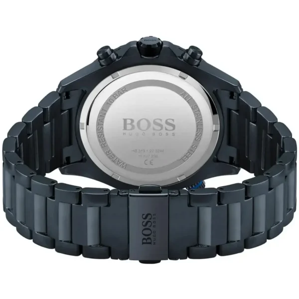 Męski zegarek Hugo Boss Globetrotter 1513824 ze stalową kopertą o średnicy 46mm – zdjęcie 3