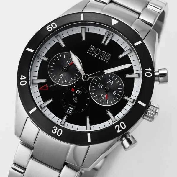 Męski zegarek Hugo Boss Santiago 1513862 ze stalową kopertą o średnicy 44mm – zdjęcie 4