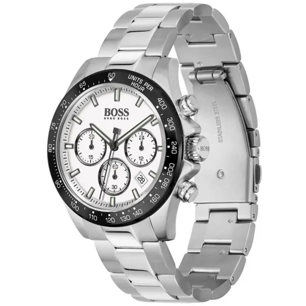 Męski zegarek Hugo Boss Hero 1513875 ze stalową kopertą o średnicy 43 mm – zdjęcie 2