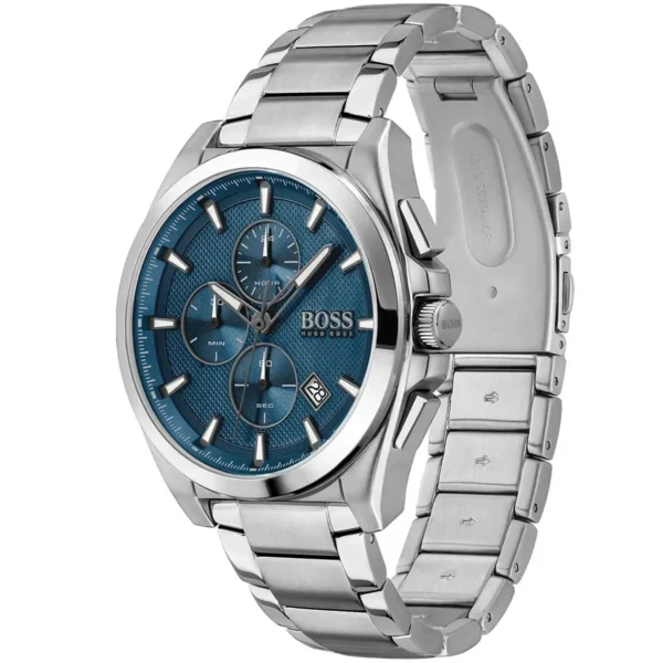 Męski zegarek Hugo Boss Grandmaster 1513884 ze stalową kopertą o średnicy 46 mm – zdjęcie 2