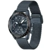 Męski zegarek Hugo Boss Pilot Edition 1513887 z kopertą z niebieskiej stali o średnicy 44 mm – zdjęcie 2