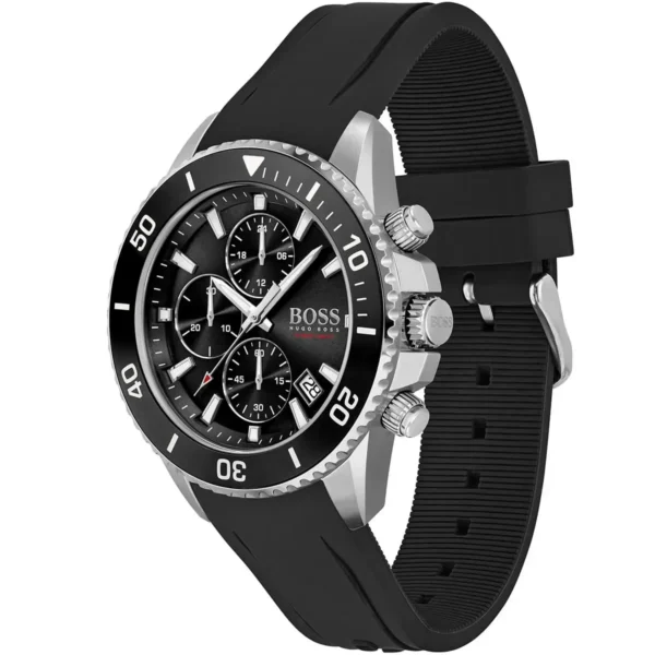 Męski zegarek Hugo Boss Admiral 1513912 ze stalową kopertą o średnicy 46 mm – zdjęcie 2