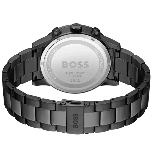 Męski zegarek Hugo Boss Allure 1513924 ze stalą grafitową kopertą o średnicy 44 mm – zdjęcie 3
