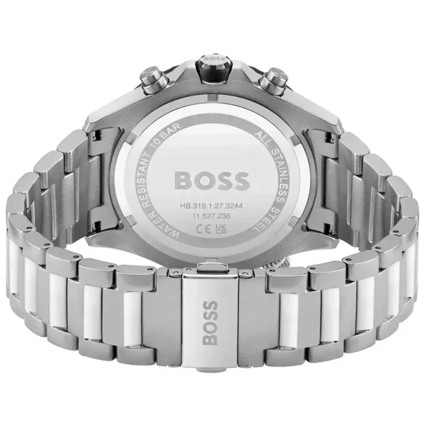 Męski zegarek Hugo Boss Globetrotter 1513930 z kopertą ze stali szlachetnej o średnicy 46 mm – zdjęcie 3
