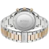 Męski zegarek Hugo Boss Santiago 1513937 z bicolor kopertą srebrno-różowego złota Ø44 mm – zdjęcie 3