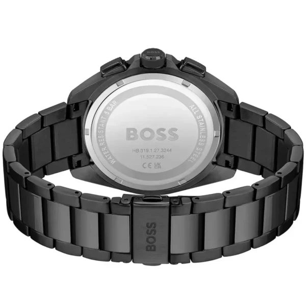 Męski zegarek Hugo Boss Volane 1513950 z czarną stalową kopertą Ø44 mm – zdjęcie 3