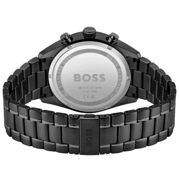 Męski zegarek Hugo Boss Champion 1513960 z czarną stalową kopertą Ø44 mm – zdjęcie 3