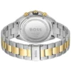 Męski zegarek Hugo Boss Energy 1513974 ze bicolor kopertą srebrno-złotą Ø44 mm – zdjęcie 3