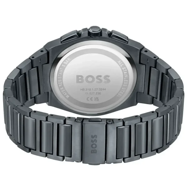 Męski zegarek Hugo Boss Steer 1513996 z grafitową stalową kopertą Ø44 mm – zdjęcie 2