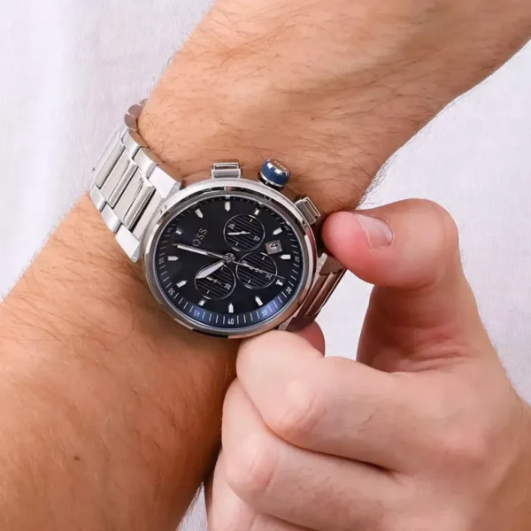 Męski zegarek Hugo Boss One 1513999 z kopertą ze stali szlachetnej Ø40 mm – zdjęcie 4