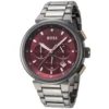 Męski zegarek Hugo Boss One 1514000 z grafitową stalową kopertą Ø44 mm – zdjęcie 2