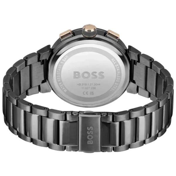 Męski zegarek Hugo Boss One 1514000 z grafitową stalową kopertą Ø44 mm – zdjęcie 3
