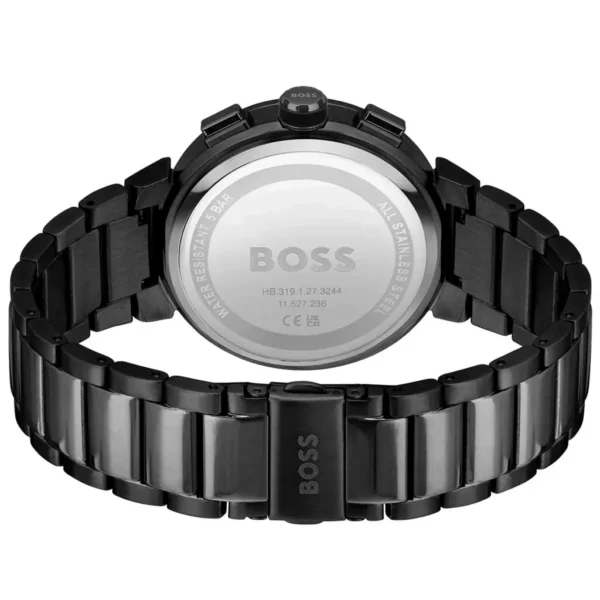 Męski zegarek Hugo Boss One 1514001 z czarną stalową kopertą Ø44 mm – zdjęcie 3