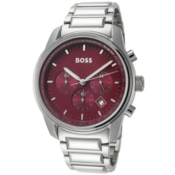 Męski zegarek Hugo Boss Trace 1514004 z kopertą ze stali nierdzewnej Ø44 mm – zdjęcie 2