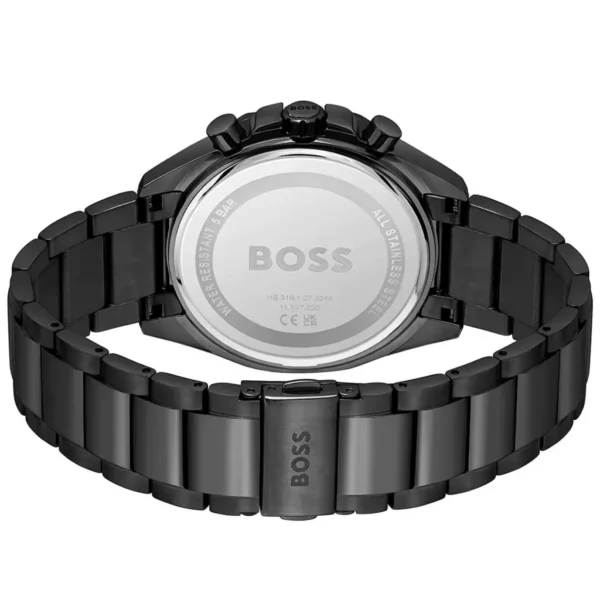Męski zegarek Hugo Boss Cloud 1514016 z czarną stalową kopertą Ø43 mm – zdjęcie 3