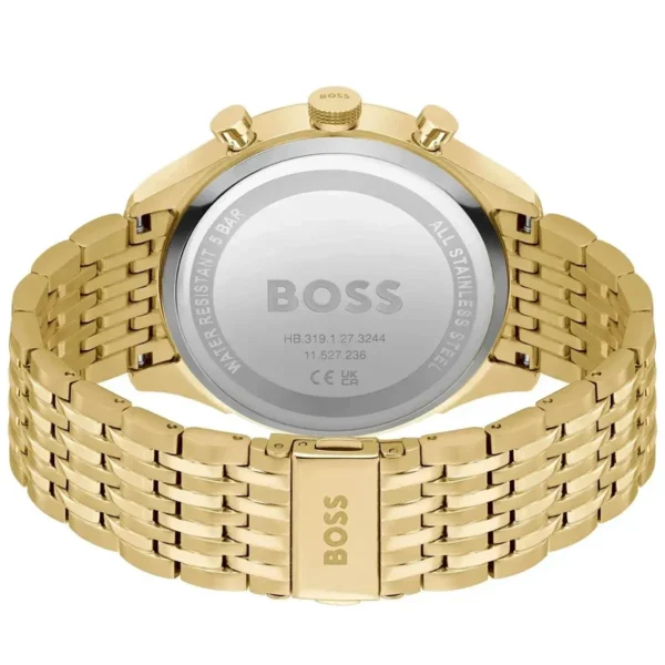 Męski zegarek Hugo Boss Gregor 1514051 z PVD złotą kopertą Ø45 mm – zdjęcie 3