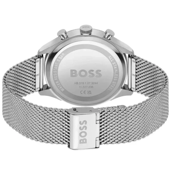 Męski zegarek Hugo Boss Gregor 1514052 z PVD różowe złoto kopertą Ø45 mm – zdjęcie 3