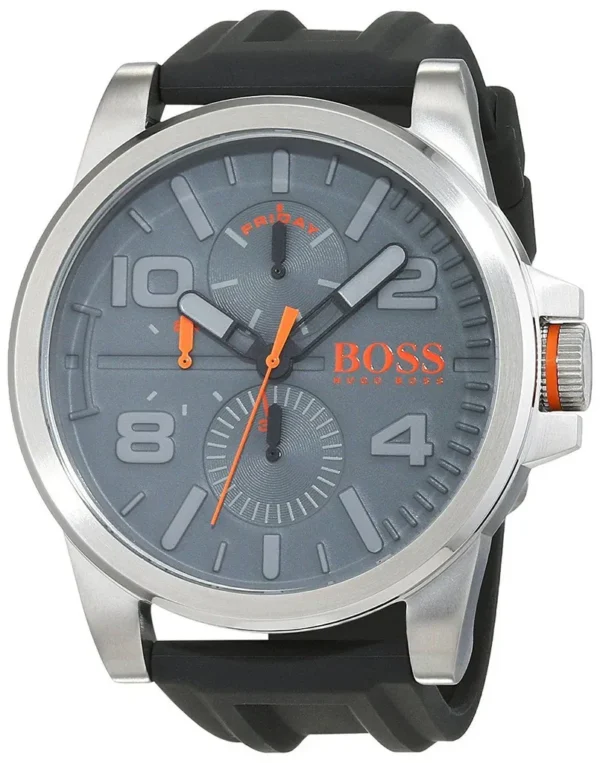 Męski zegarek Hugo Boss Orange Detroit 1550006 z kopertą o średnicy 48mm ze stali nierdzewnej – zdjęcie 2