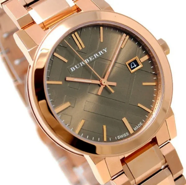 Zegarek Burberry BU9005 – ujęcie tarczy i koperty