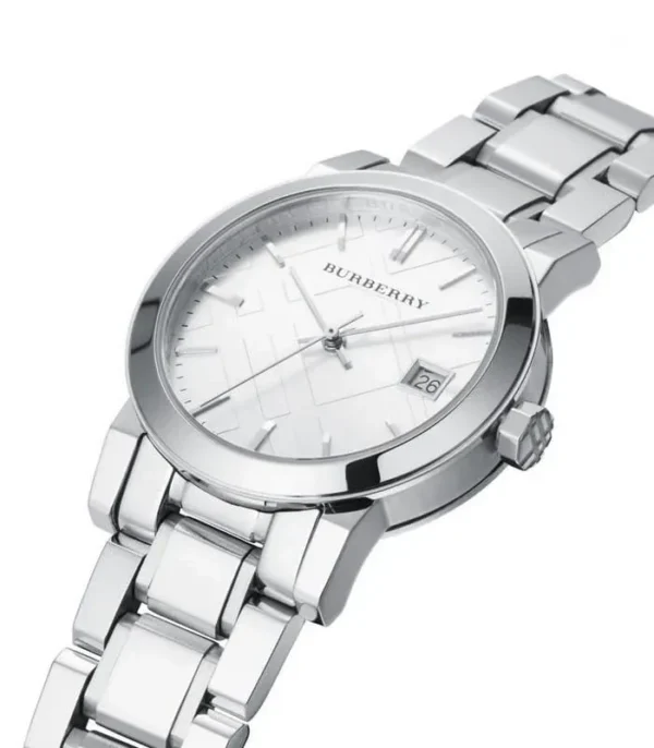 Zegarek Burberry BU9100 – ujęcie tarczy i koperty