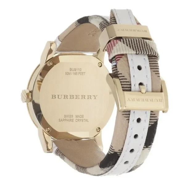 Zegarek Burberry BU9110 – detal bransolety lub paska