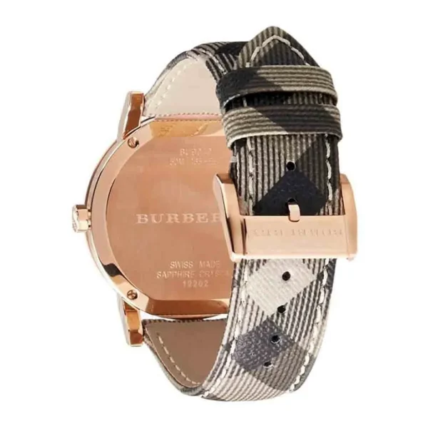Zegarek Burberry BU9219 – detal bransolety lub paska