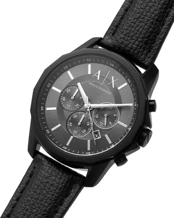 Męski chronograf AX1724 Armani Exchange z czarną kopertą – zdjęcie dodatkowe 1