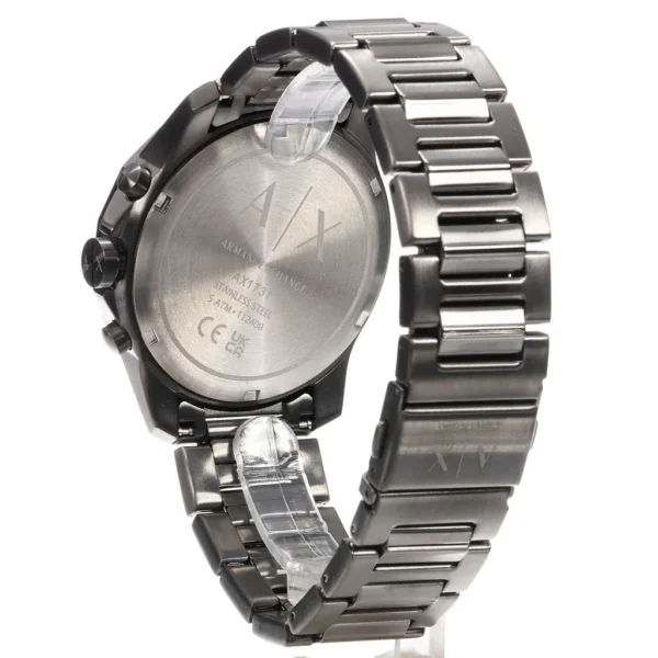 Męski chronograf AX1731 Armani Exchange z niebieską tarczą – zdjęcie dodatkowe 2