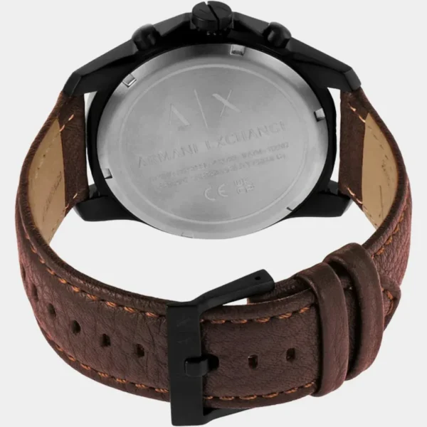 Męski chronograf AX1732 Armani Exchange z czarną kopertą – zdjęcie dodatkowe 2