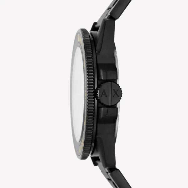 Męski zegarek AX1855 Armani Exchange z czarną tarczą – zdjęcie dodatkowe 1